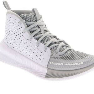 Under Armour jet grey basketball shoes